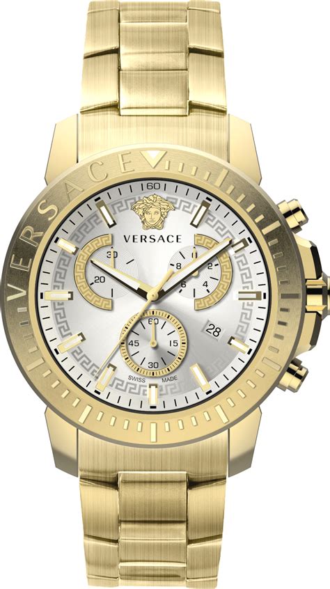 versace golden white uhr gummi|Versace credit card check.